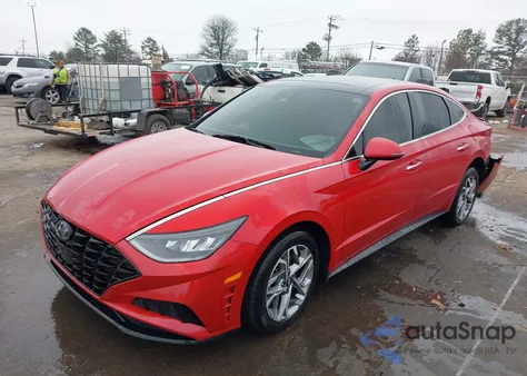 2021 Hyundai Sonata Sel z USA, uszkodzony, nr VIN 5NPEF4JA2MH099349